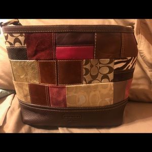 Coach Holiday Patchwork